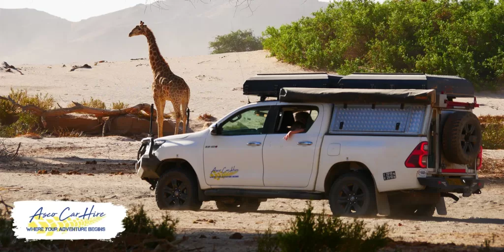 Offroad rijden in Namibië