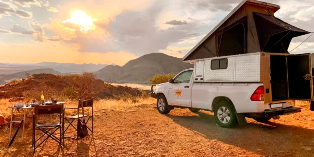 Camper huren in Namibië