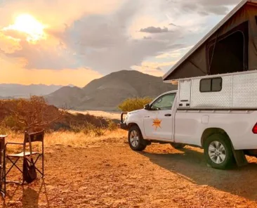 Camper huren in Namibië