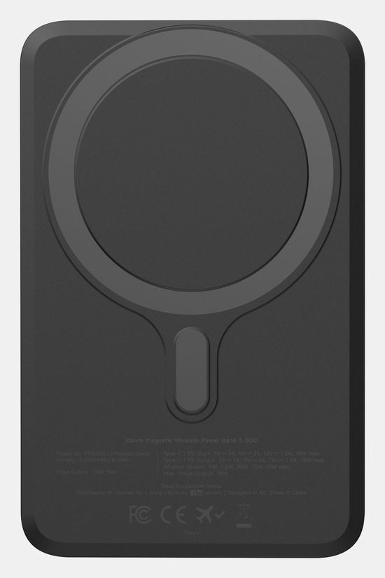 Xtorm FS5 – Magnetic Powerbank 5.000 mAh Zwart