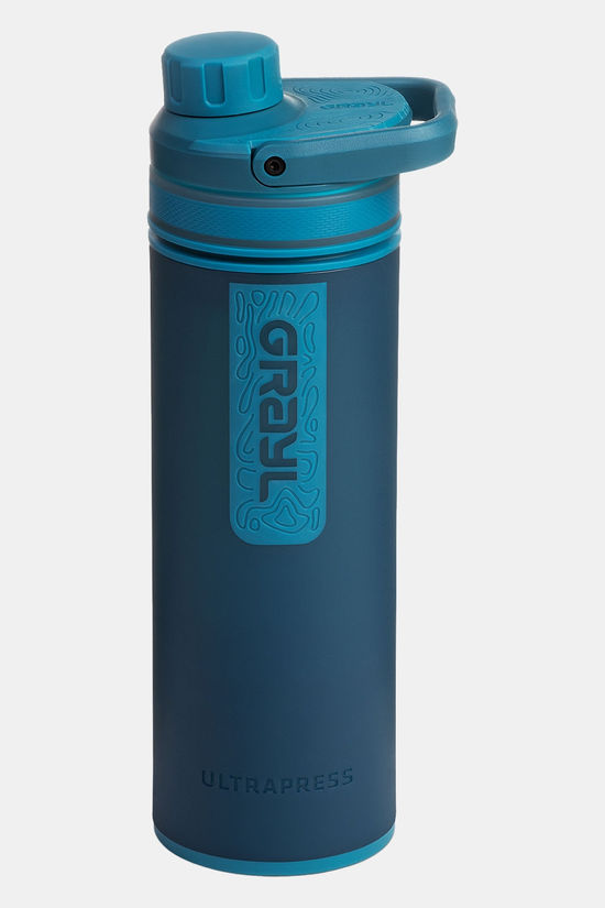 Grayl UltraPress Purifier Waterfilter 500ml Drinkfles Blauw